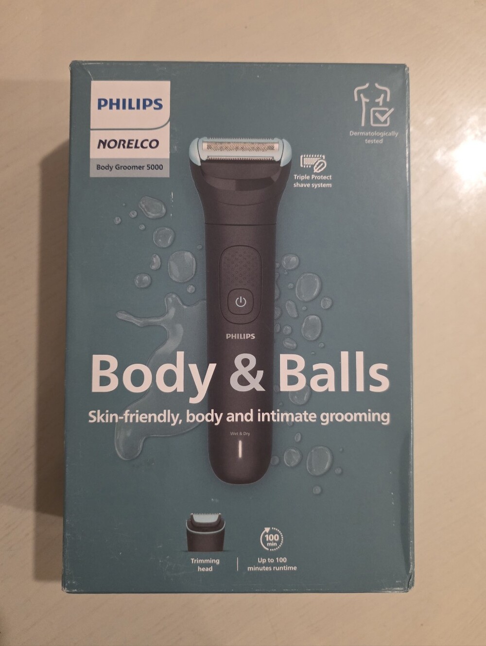 Philips Norelco Body Groomer 5000 Series Whole Body & Intimate Grooming NIB